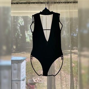 Victoria Secret. Body Suits. Sexy v/Neck w/Mesh